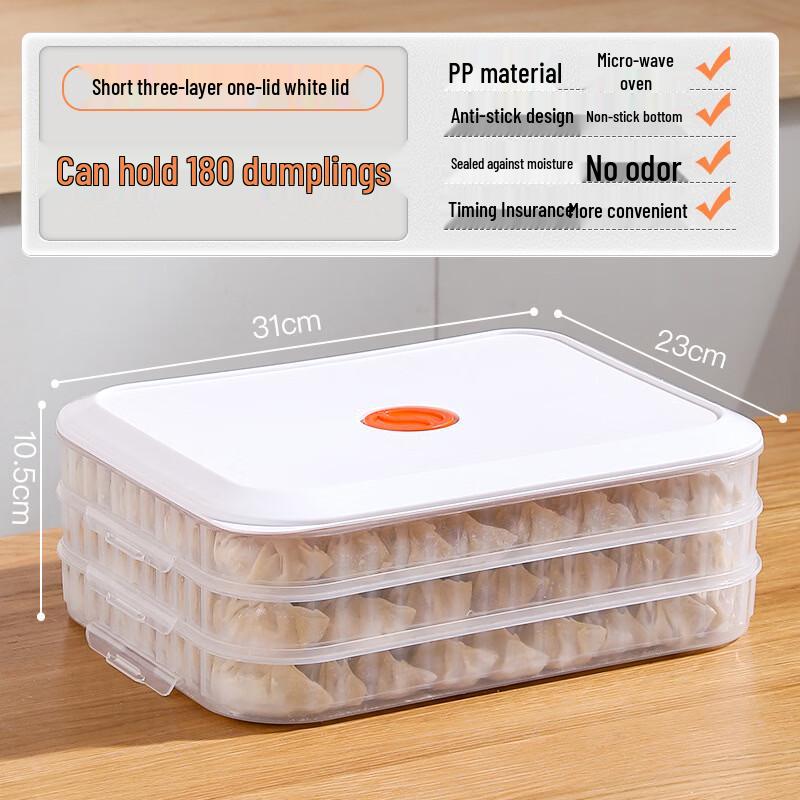 Dumpling & Wonton Freezer Storage Container