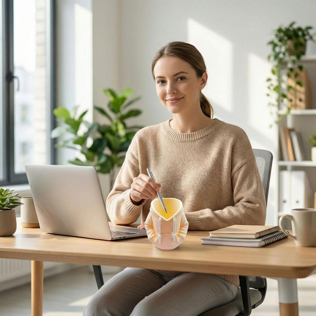 Hoodie Pen Holder Decoration 3d Printing Ornament Small Holder