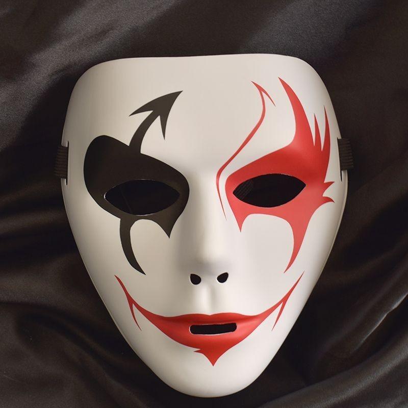 Full Mask Halloween Face Model Handsome Clown Count Dance Mask Mask Fashion