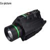 Xietu Tactical LED Flashlight with Green Laser