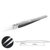 Ceramic Tipped Stainless Steel Tweezers Tips Heat Pointed Resistant Pointed Tip Tweezer Electronic Soldering Tweezers Fine