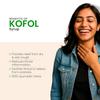 Kofol Ayurvedic Cough Syrup 100 Ml X Pack of 2 Non-Drowsy Relief for Dry & Wet Cough