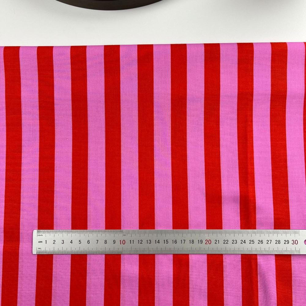 

150*100cm Vertical Stripes Fabric Multicolor Dressmaking Fabric Clothes Sewing Material Home Decor рожевий
