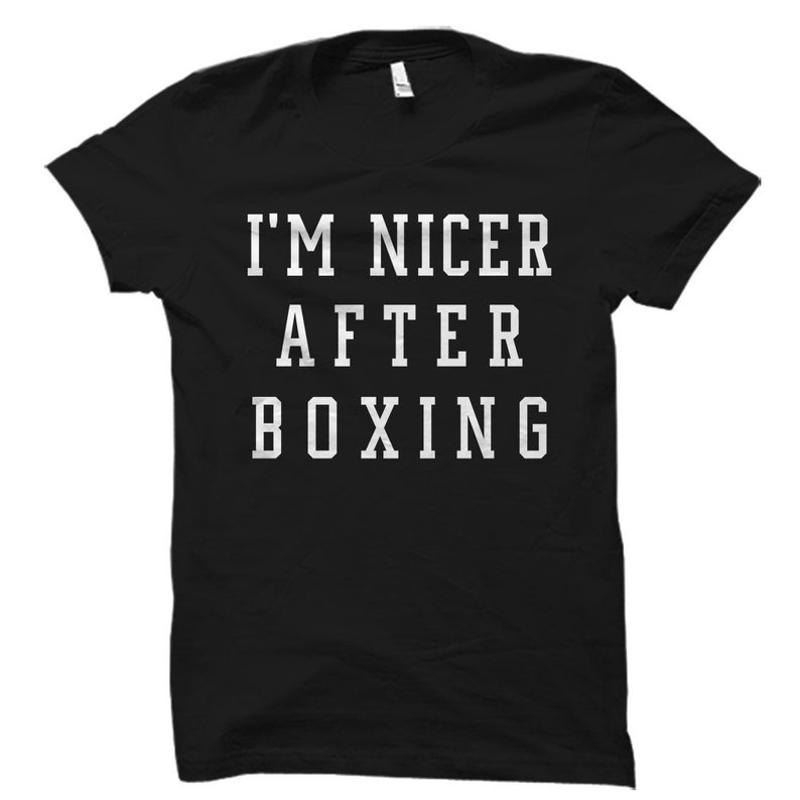 Gift for Boxer Boxing Fan Gift Boxing Shirt Funny Boxing Gift Unisex Tee S разноцветный