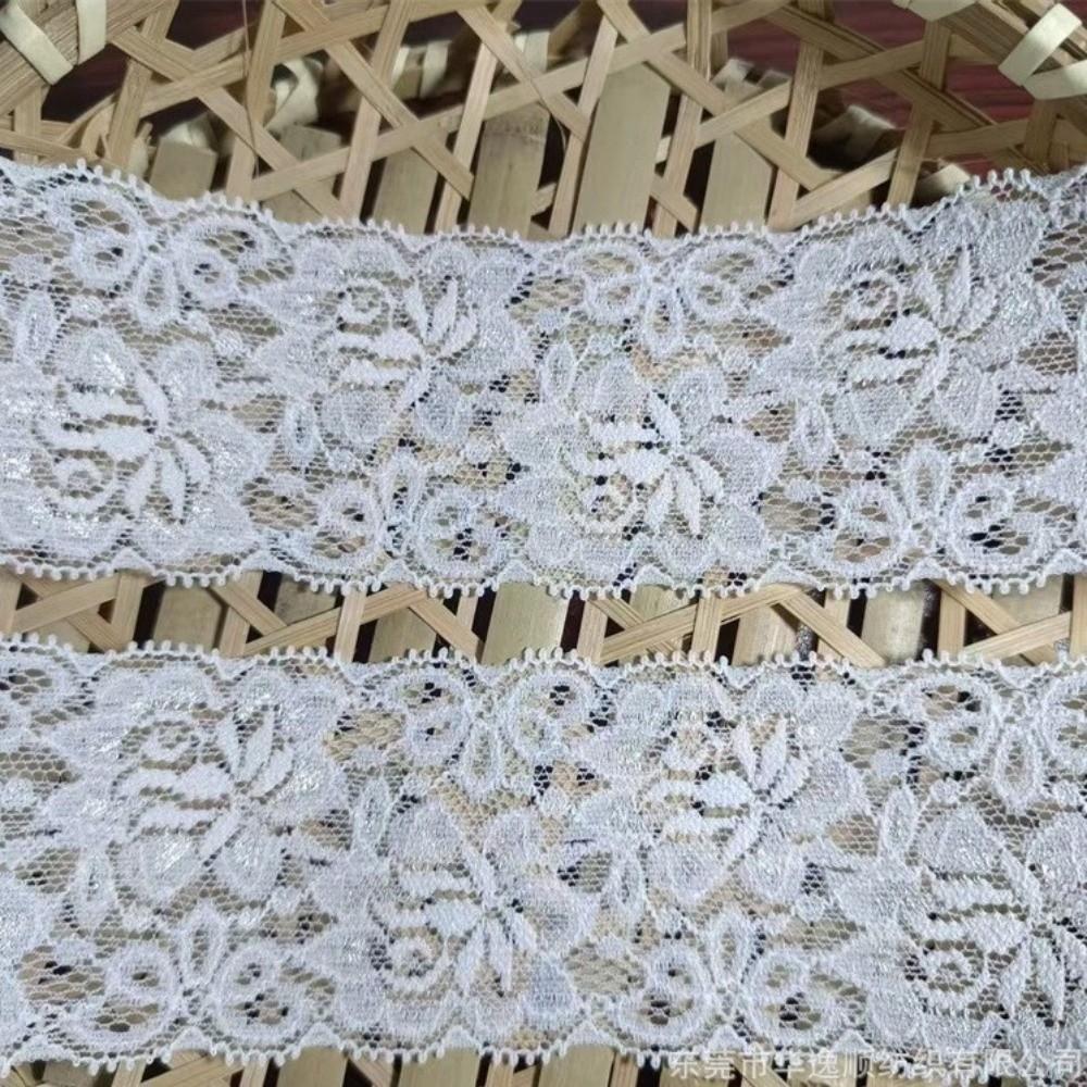 10 Yards Floral Lace Trim 2.36 Inch Wide Gift Wrapping Ribbon New Bridal Lace Ribbon For Sewing