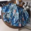 Trendy Summer Beach Short Sleeve Set for Kids – Handsome Two-Piece Outfit