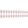 Pink French Tip Almond Wearable False Nails
