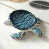 Turtle Shaped Soap Rack Plastic Countertop Storage Box Non-Slip Drain Soap Dish Container for Kitchen Sink Bathroom Countertop