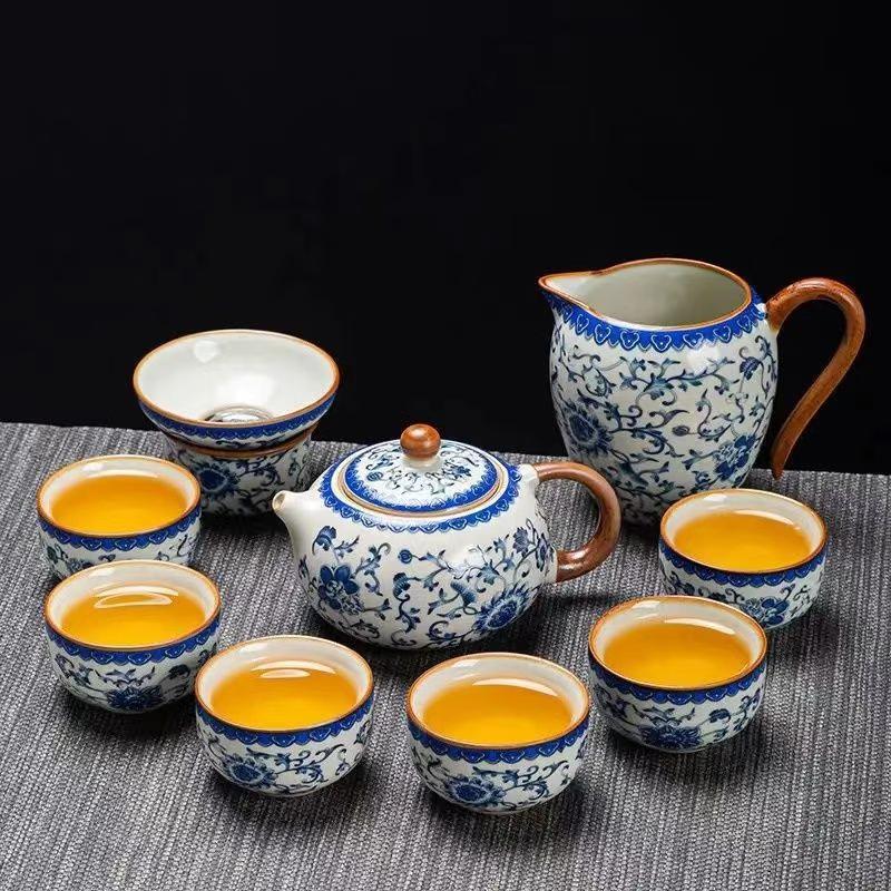 Underglaze Ceramic Tea Set