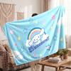 Warm Flannel BlanketCinnamoroll Soft Cozy Throw Blanket for Bedroom Couch