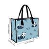 Cute Badger Printed Tote Bag for Daily Outdoor Commute Shopping Carry Bag