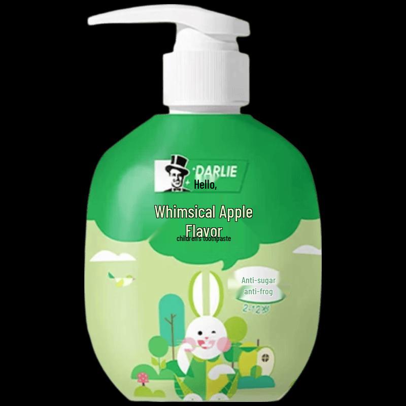 DARLIE Kids Press-Type Toothpaste, Apple Flavor