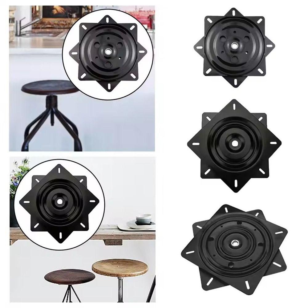 Universal Bar Stools Swivel Plate Rotating Base for Furniture Recliner Boat Chair Table