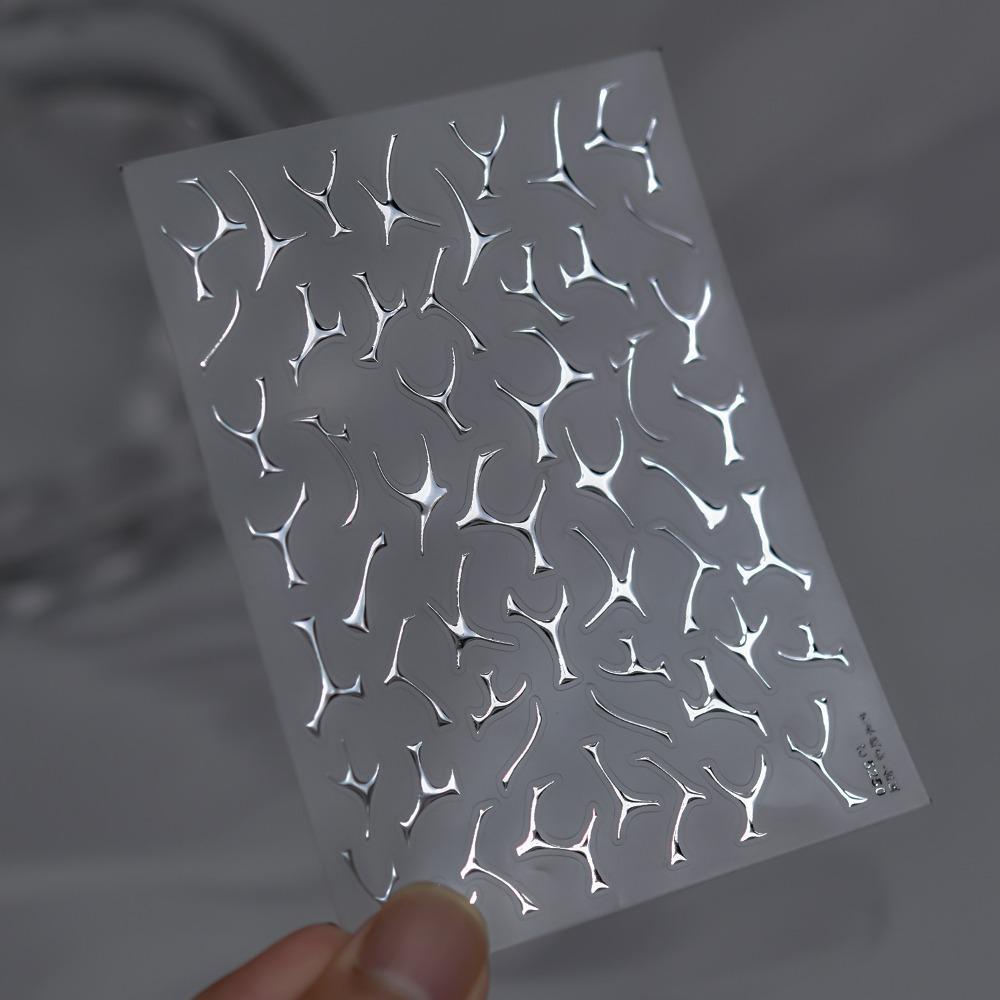 Luxury Self Adhesive Nail Bronzing Spider DIY Manicure Decoration Nail Decals  Manicure DIY