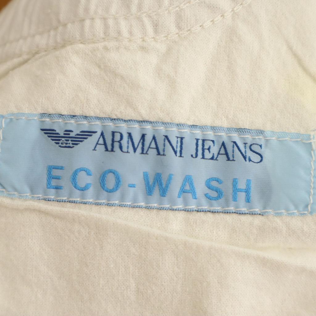 ARMANI JEANS made in Italy Long pants W31 beige Men's Used