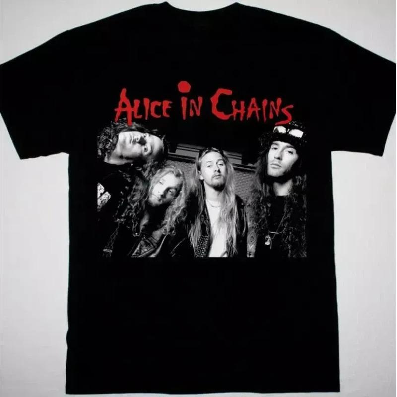 Camiseta Alice In Chains Band Concert Para Hombre, Camiseta S