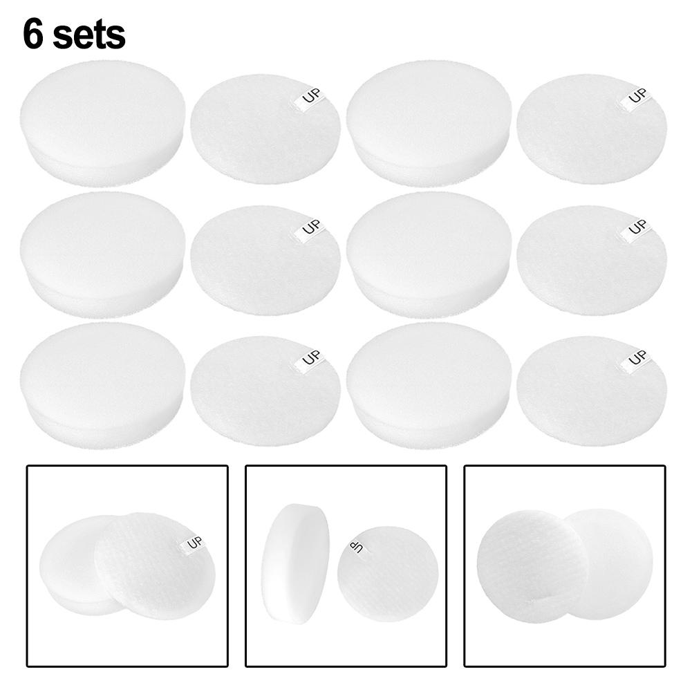 

6 Sets Foam Felt Filter Kit for LVAC300 Cordless Vacuum Cleaner Compatible Replacement Pre Motor Filters for Effective Cleaning China Mainland
