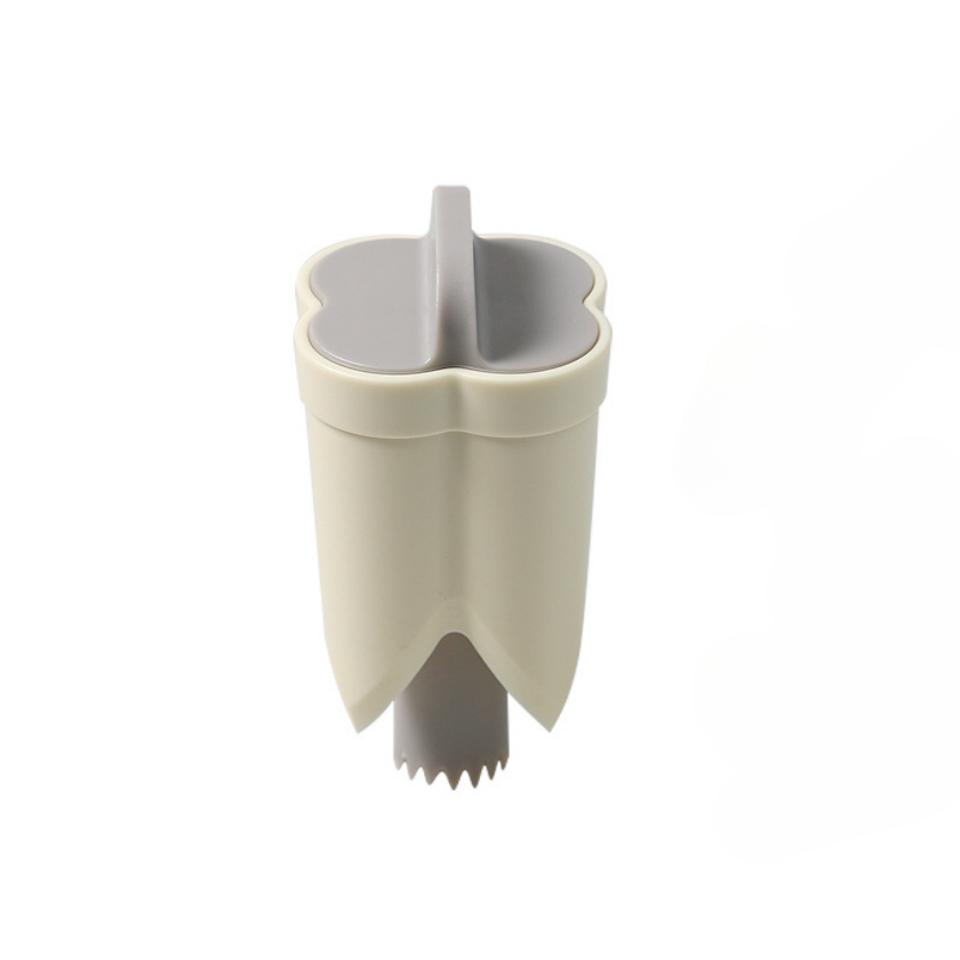 

Удалитель семян Современный простой бытовой кухонный набор гаджетов Модный креативный удалитель семян Болгарский перец Tigerskin Удалитель сердцевины перца грязно-белый