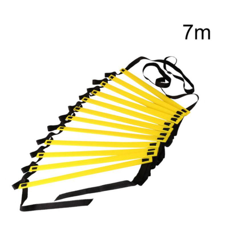 Agility Ladder for Sports Training Nylon Speed Ladder,Adjustable Layout, Ideal for Football,Gym,Home Workout,&Footwork Drills