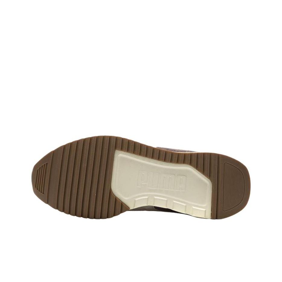 Puma R78 Wind Sd Fashion Comfortable Non-Slip Low-Top Casual Shoes Unisex Sneaker Gray Brown 402660-05