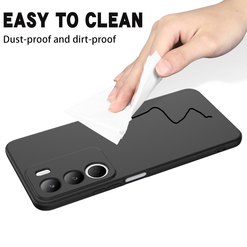 For Realme C71 4G Liquid Silicone Case Phone Back Cover with Hand Strap