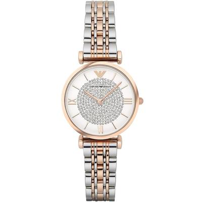 Emporio Armani AR1926 Orologio da donna T-Bar Gianni bicolore