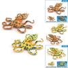 Realistic Blue Ringed Octopus Model For Kids Educational Marine Animal Display
