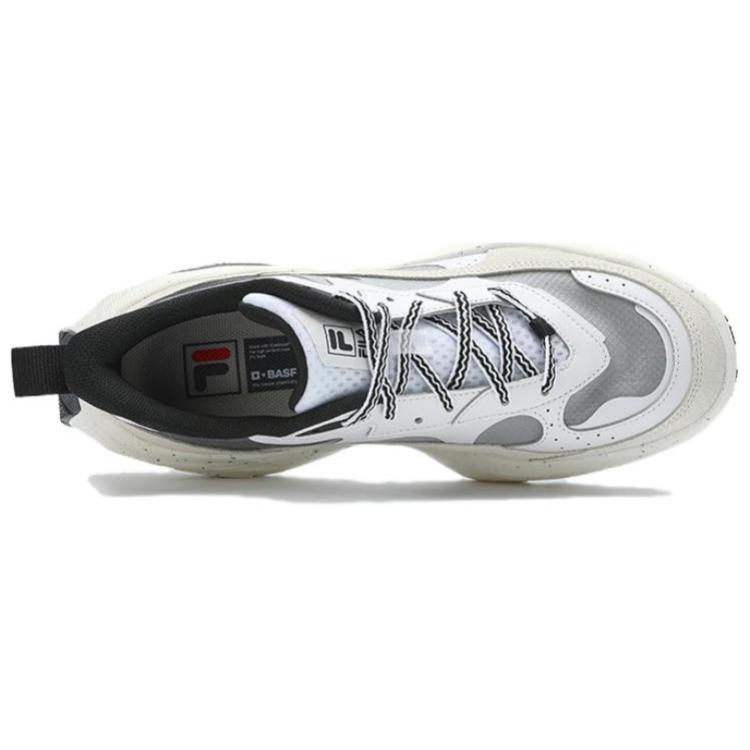 Fila Comfortable Versatile Durable Low-Top Casual Shoes Men Sneakers White Gray F12M421111FWN