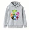 Kids Boys Girls Hooded Sweatshirt, Cute The Screaming Cartoon Print Casual Pullover Hoodie for Children Daily Wear