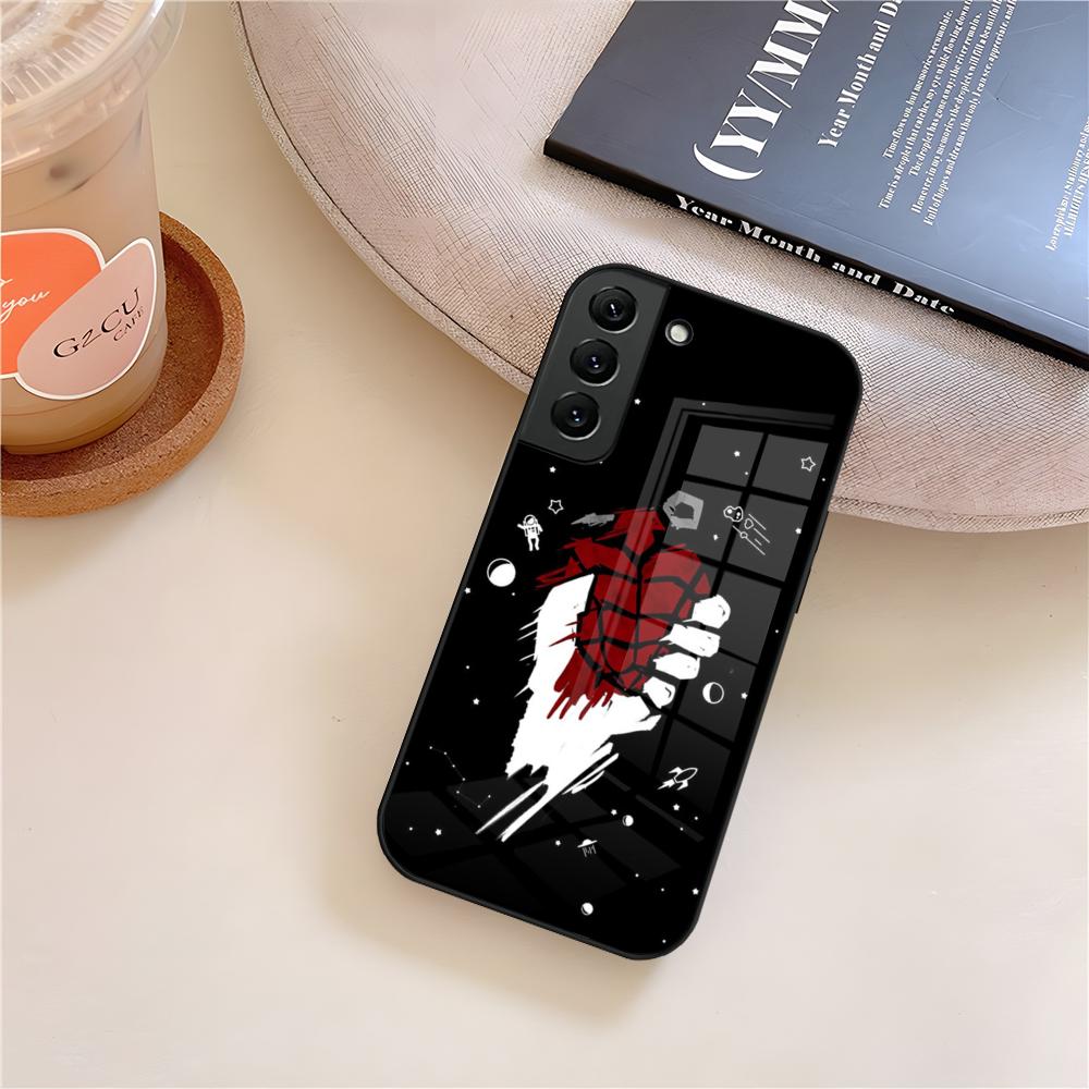Band Green Day Handyhülle Glas Für Samsung Galaxy S26 S25 S21 S22 S24 S23 S20 Ultra Fe Plus A16 A24 A55 A53 Hülle