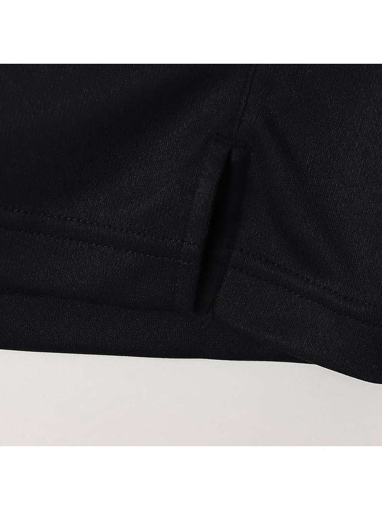 Champion Basketball Size Short Odor Graphic Logo Ventilation Kids' T-Shirt, Black, 160, CK-XB317, Sleeve, Antibacterial, Resistant, Quick-Drying,