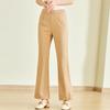 Simple Fox Women's High-Waist Micro Flared Summer Casual Pants