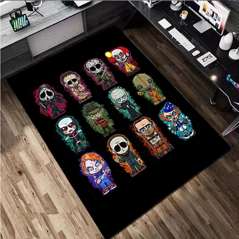 Horror Characters Home Decorative Rugs Office Carpets Room Mats Computer Chair Rug Festival Gifts