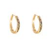 Korean Style Retro Colored Diamond Ear Cuffs - Light Luxury Women's Accessories