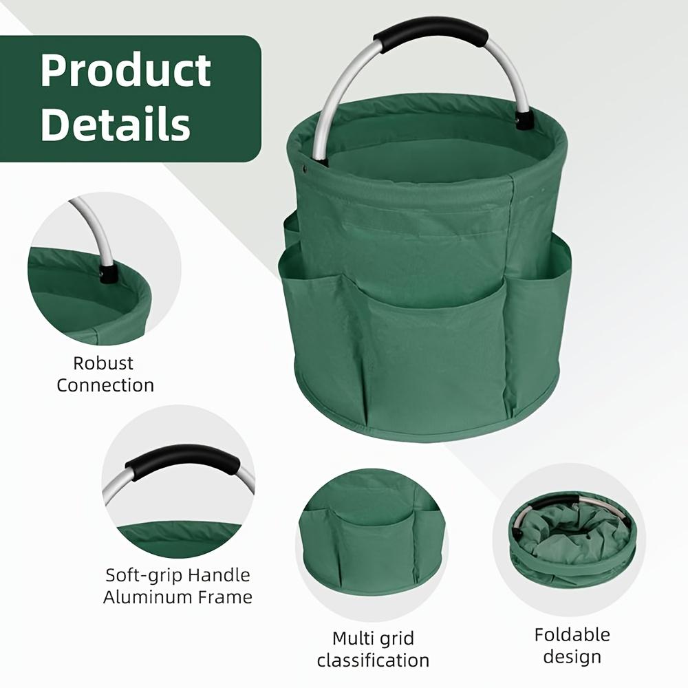 Oxford Cloth Tool Storage Bag - Foldable Storage Basket, Suitable for Home Decoration and Camping Storage Bag.