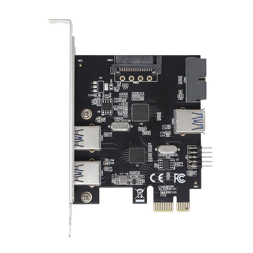 Ainex PCIe Card Ports USB3.2Gen1+USB2.0 5+2 AIF-12