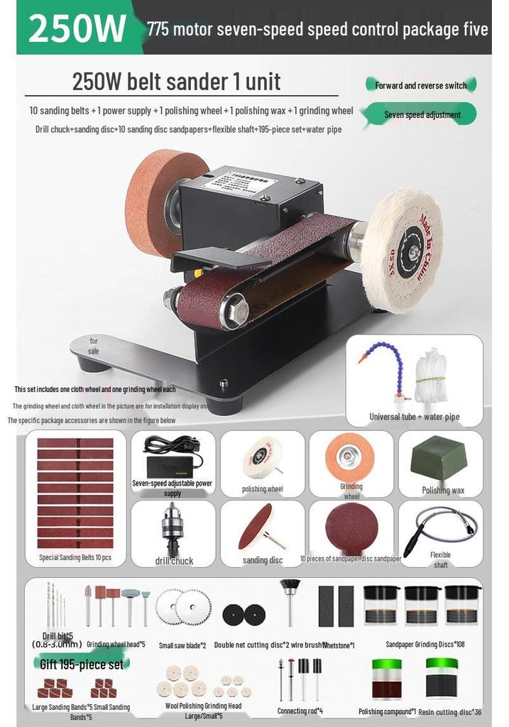 Compact Electric Knife Sharpener & Mini Belt Sander