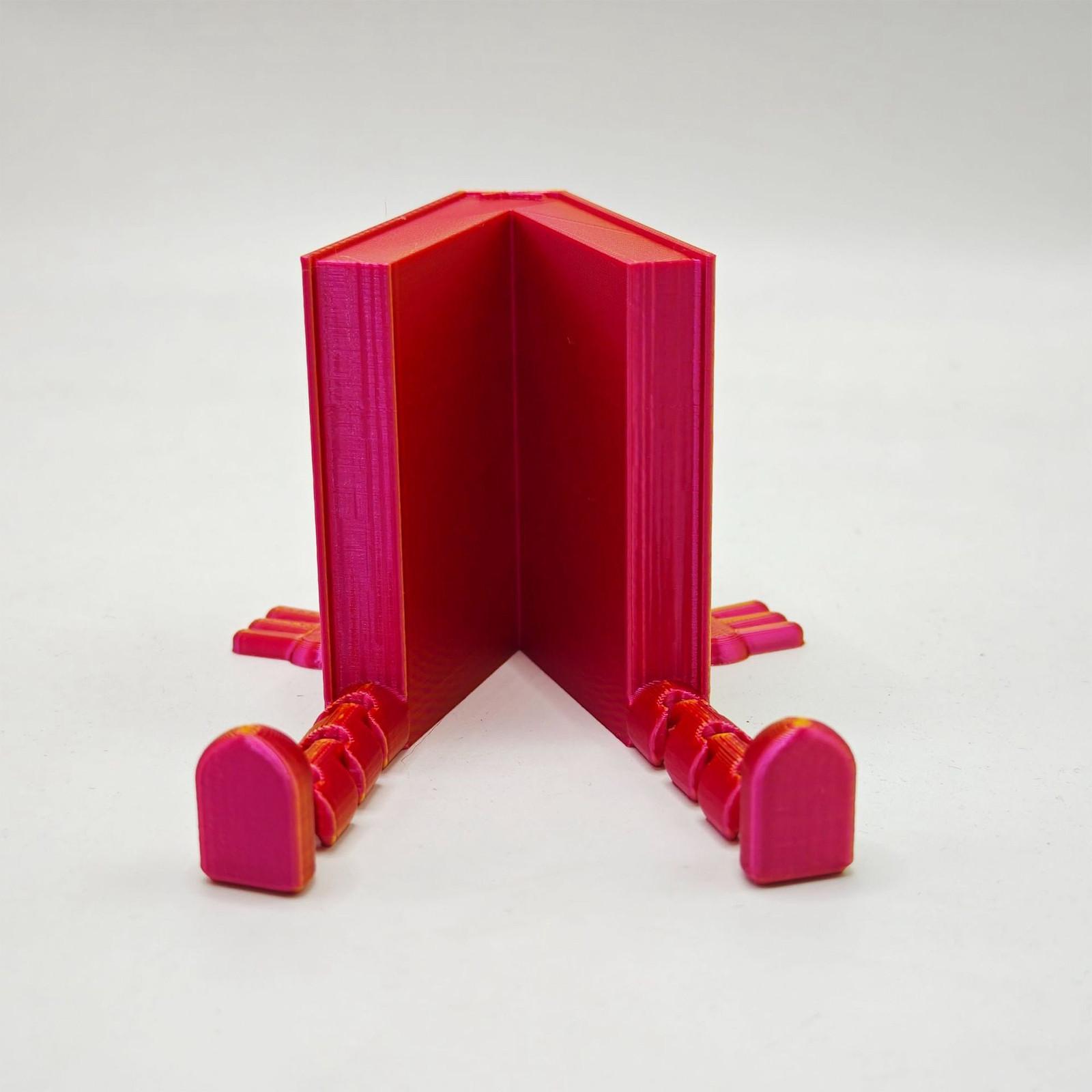 

Креативная фигурка с подвижными суставами для книги-компаньона One-piece, фигурка с подвижными суставами в подарок для книголюбов. One Size красный