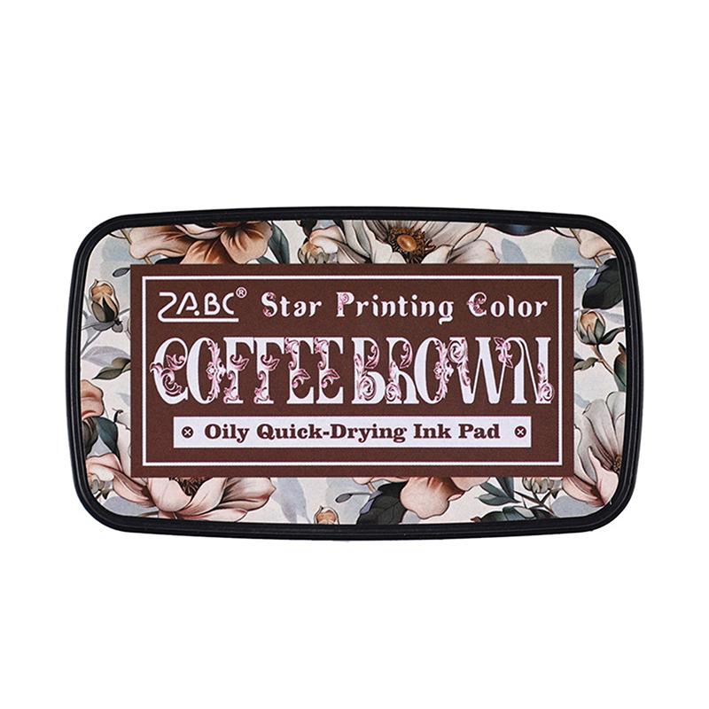 Colorful Multicolor Ink Pad Planner Stamps Art Scrapbook Student Supplies Self Ink Stamp Inkpad School Accessories Stationery