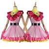 Japanese Anime Oshi No Ko Girls Hoshino Ai Cosplay Costume Carnival Vintage Pink Lolita Dress Rubii Akuamarin School Uniform Wig