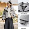 Xiangying Women's Sequin Puffy Down Jacket
