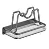 Cutting board rack Wall-mounted non-punching kitchen Stainless steel household multi-functional pot lid Cutting board Chopping board Drain rack