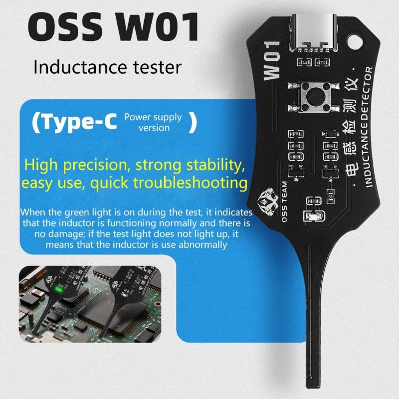 Universal Inductance Tester W01 Inductor Detectors With Compactly Construction And Immediate Fault Detection Capabilities