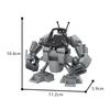 MOC walkie talkie robot mecha high brick parts building block assembly puzzle model toy gift
