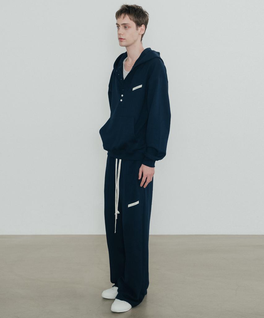 SSIN AND LEE Tailor Cotton Sweatpants Navy