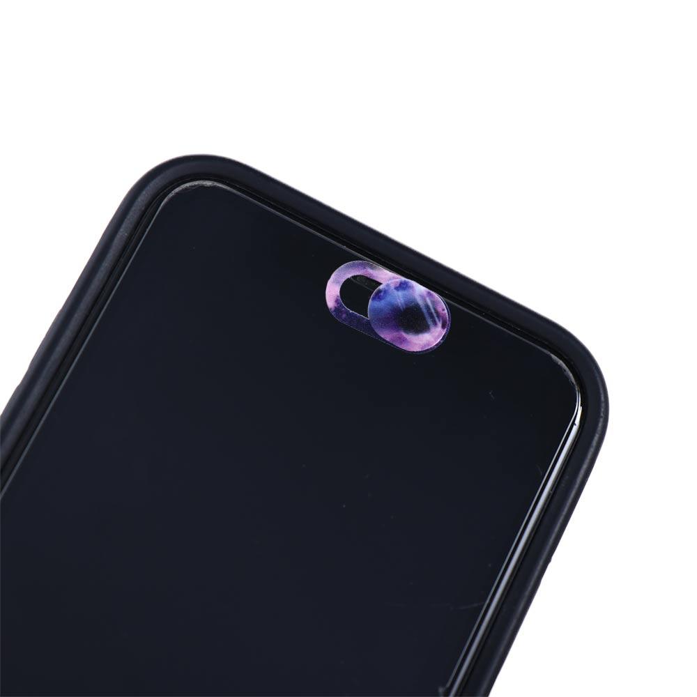 Slider Sticke Starry Sky Pattern Phone Lens Cover Camera Protection Shutter WebCam Camera Cover