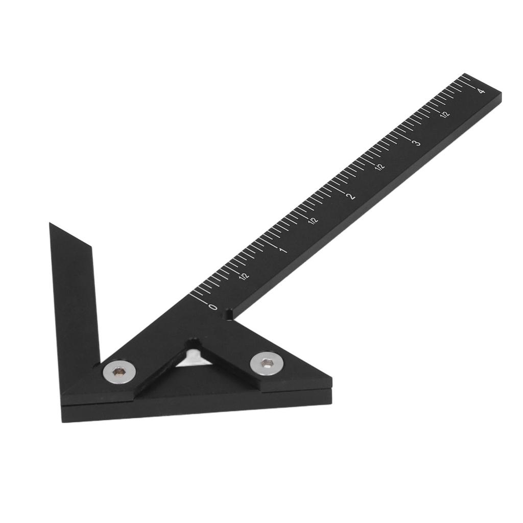 Zentrumsanreißlehre Linienkreismarkierer 45 90 Grad Winkelsucher Imperial Aluminiumlegierung