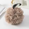 High-Grade Large Bath Sponge with Non-Dispersing Ribbon Design - Super Soft Women's Bathing Shower Ball