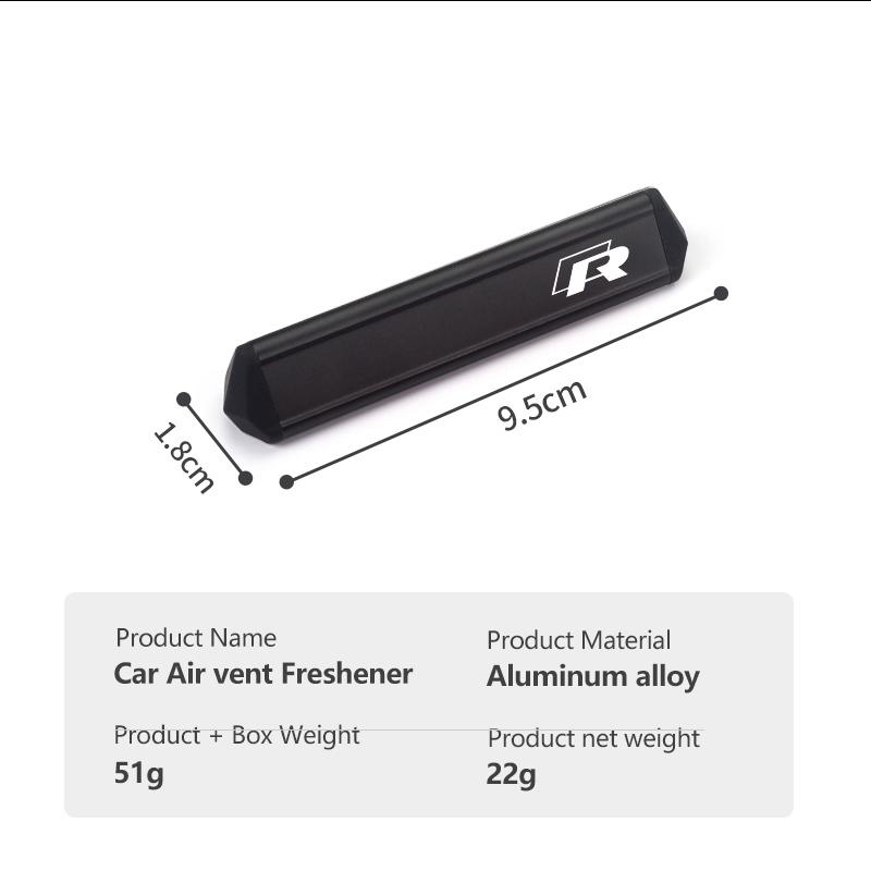 UNYDV1 For Volkswagen VW Car Air Vent Perfume Clip Car Air Condition Outlet Decoration Tiguan CC Jetta Polo Golf 4 5 6 Passat B5 B6 B7