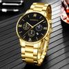 A New Trendy, Light Luxury, Versatile and Multi-functional Men's Watch, a Must-have Quartz Watch for Men's Fashion